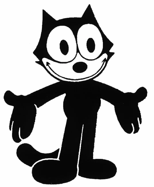 Desenho gratuito Félix, o Gato #47924 da colecao Personagens de Desenhos Animados para imprimir
