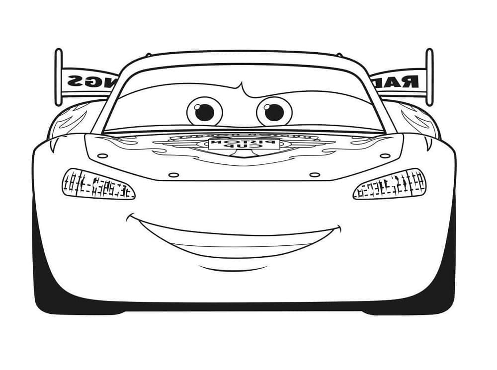 Desenho gratuito Flash McQueen #183669 da colecao Personagens de Desenhos Animados para imprimir