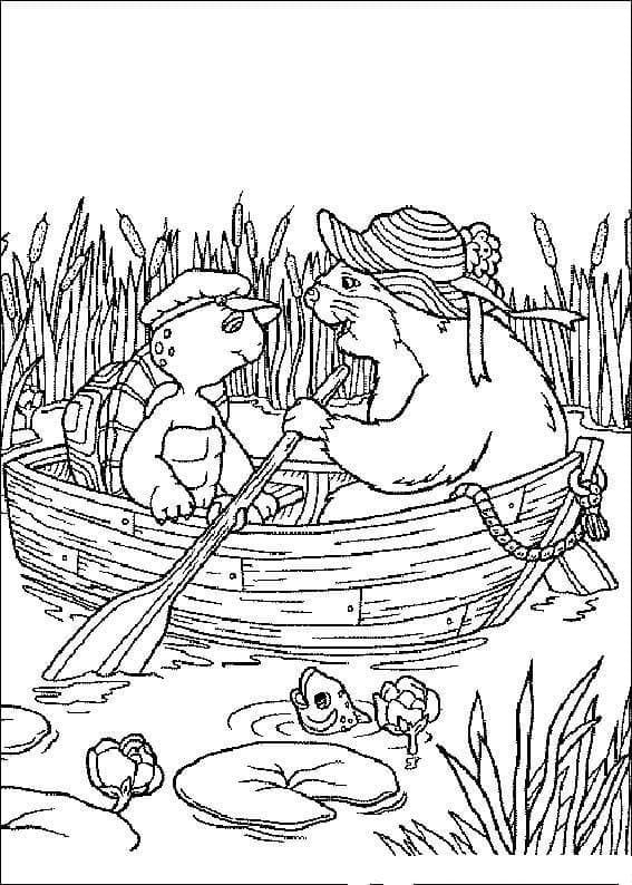 Desenho gratuito Franklin #189063 da colecao Personagens de Desenhos Animados para imprimir