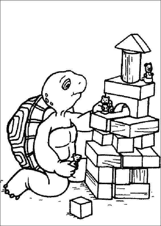 Desenho gratuito Franklin #189089 da colecao Personagens de Desenhos Animados para imprimir