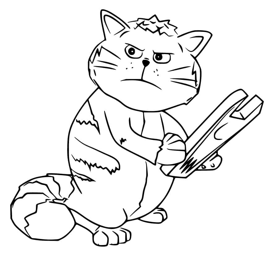 Desenho gratuito Gadget Inspector #203231 da colecao Personagens de Desenhos Animados para imprimir