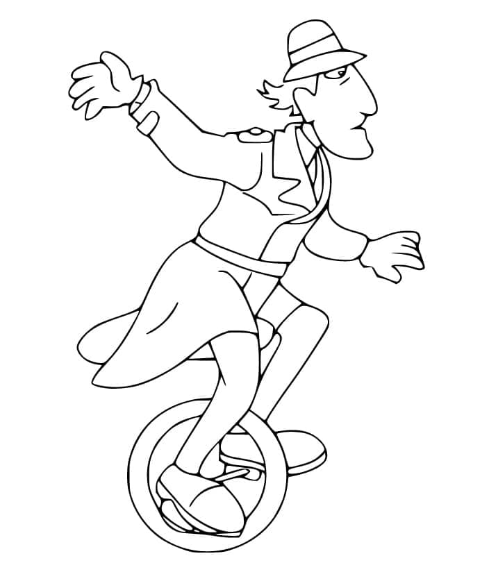 Desenho gratuito Gadget Inspector #203241 da colecao Personagens de Desenhos Animados para imprimir