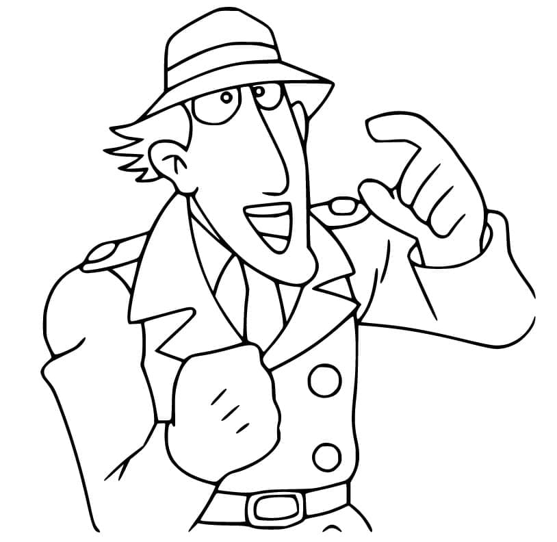 Desenho gratuito Gadget Inspector #203248 da colecao Personagens de Desenhos Animados para imprimir