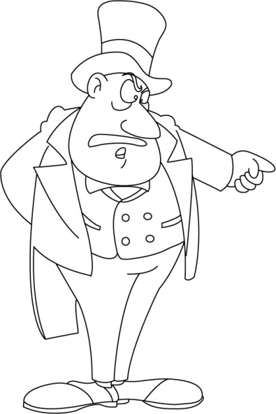 Desenho gratuito Gadget Inspector #38889 da colecao Personagens de Desenhos Animados para imprimir