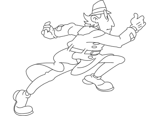 Desenho gratuito Gadget Inspector #38906 da colecao Personagens de Desenhos Animados para imprimir