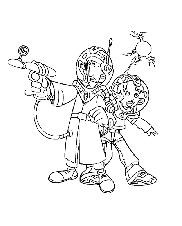 Desenho gratuito Gadget Inspector #38918 da colecao Personagens de Desenhos Animados para imprimir