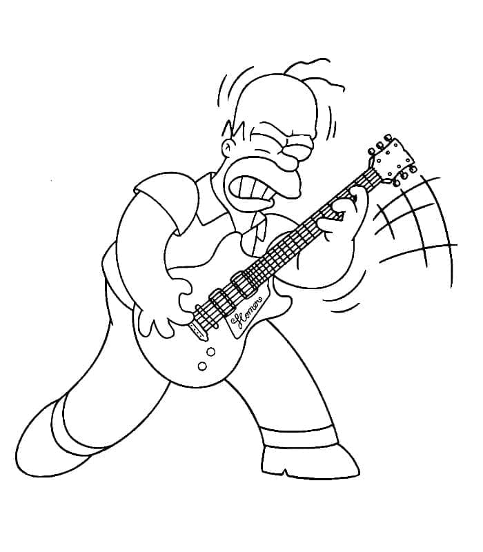 Desenho de Homer Simpson #188221 para colorir, da coleção Personagens de Desenhos Animados, imprimível grátis Desenho de Homer Simpson #188221 para colorir, da coleção Personagens de Desenhos Animados, imprimível grátis