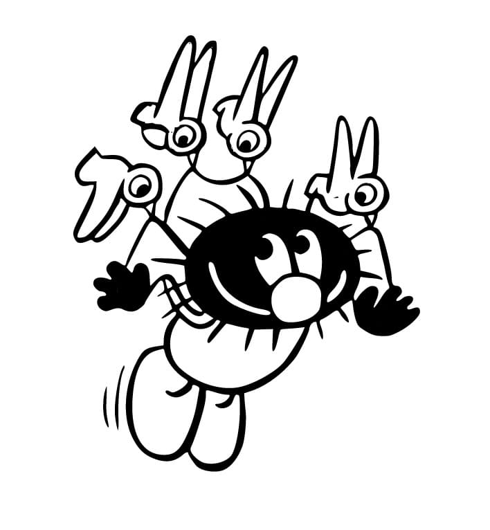 Linda página de Little Hairy #212314 para colorir, da coleção Personagens de Desenhos Animados, baixe grátis Linda página de Little Hairy #212314 para colorir, da coleção Personagens de Desenhos Animados, baixe grátis
