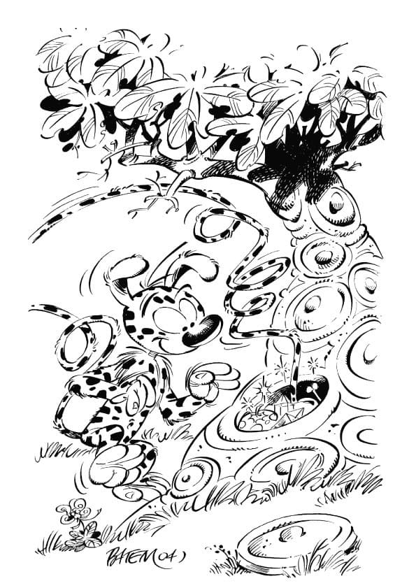 Desenho gratuito Marsupilami #182705 da colecao Personagens de Desenhos Animados para imprimir Desenho gratuito Marsupilami #182705 da colecao Personagens de Desenhos Animados para imprimir