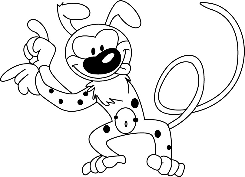 Desenho gratuito Marsupilami #50086 da colecao Personagens de Desenhos Animados para imprimir Desenho gratuito Marsupilami #50086 da colecao Personagens de Desenhos Animados para imprimir