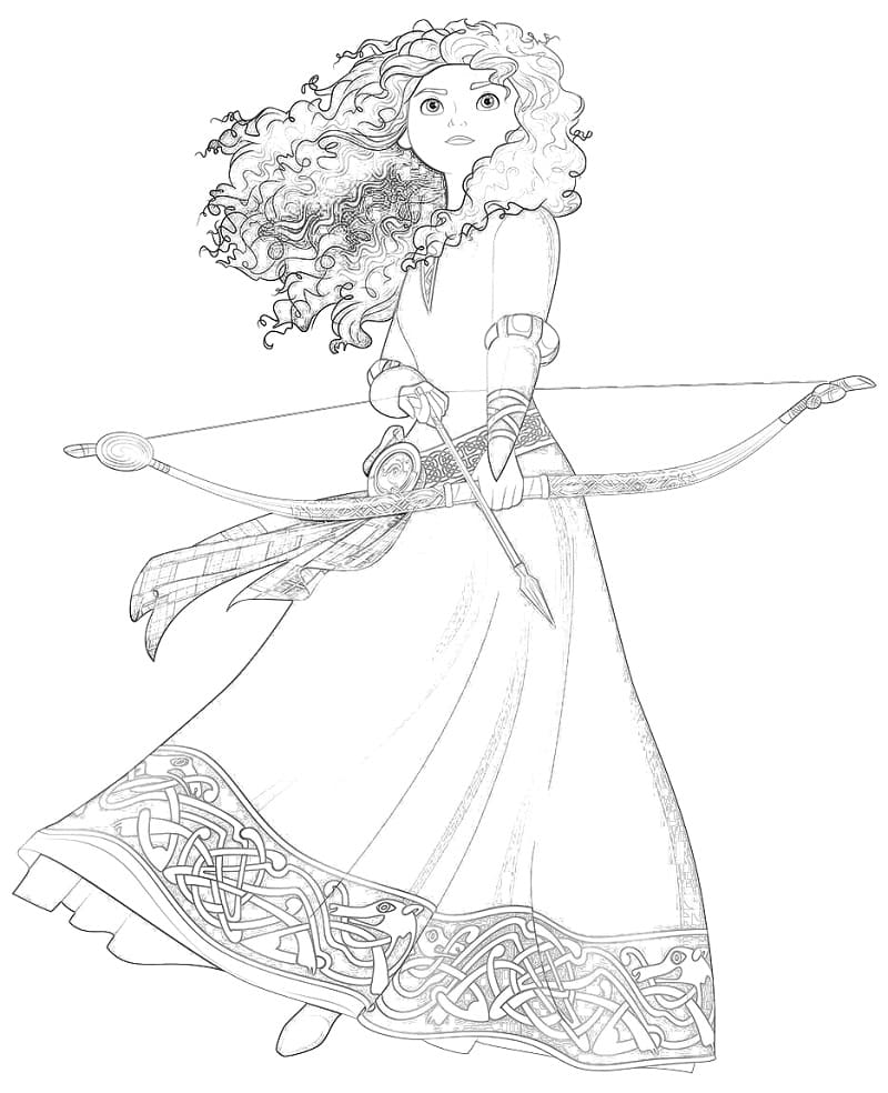 Desenho gratuito Merida (Valente) #182278 da colecao Personagens de Desenhos Animados para imprimir Desenho gratuito Merida (Valente) #182278 da colecao Personagens de Desenhos Animados para imprimir