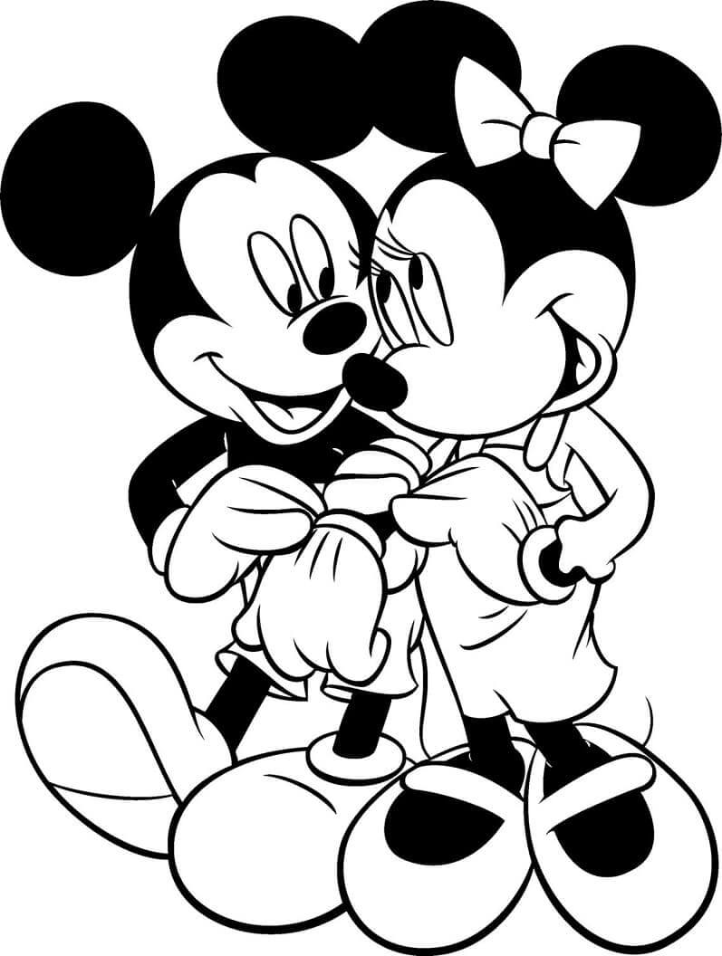 Desenho gratuito Mickey Mouse #172015 da colecao Personagens de Desenhos Animados para imprimir