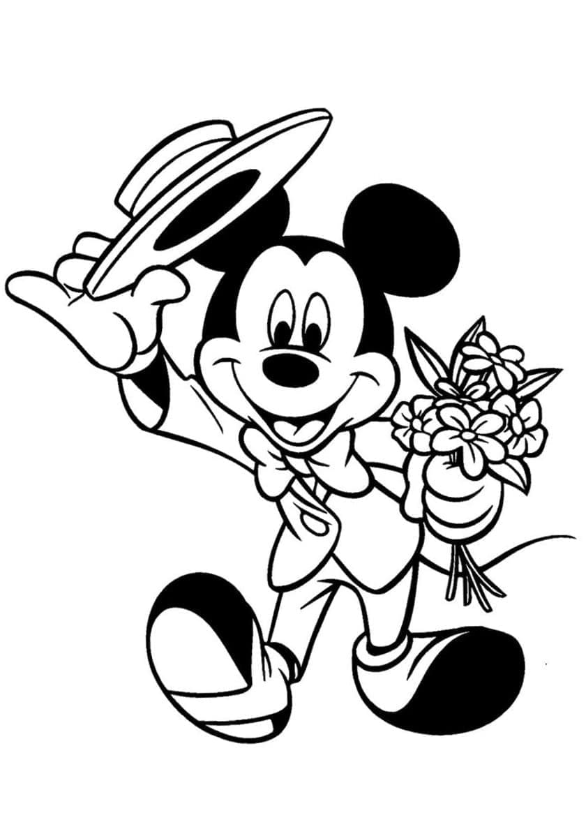 Desenho gratuito Mickey Mouse #215059 da colecao Personagens de Desenhos Animados para imprimir