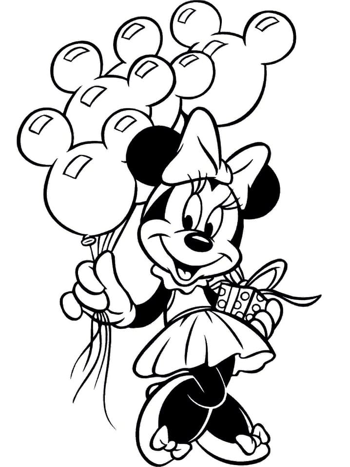 Desenho gratuito Minnie #179513 da colecao Personagens de Desenhos Animados para imprimir