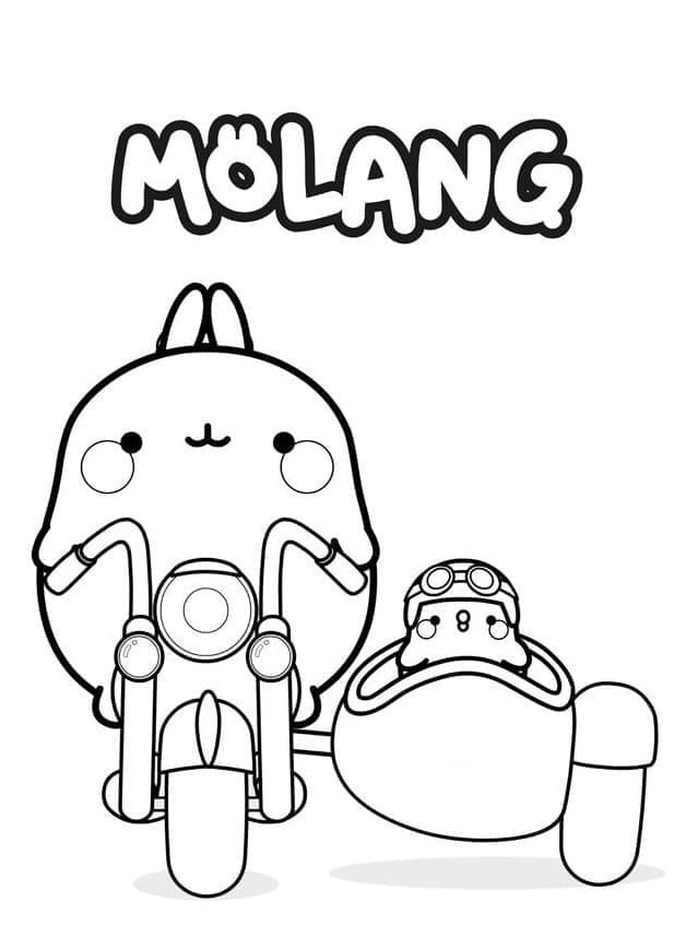 Desenho gratuito Molang #209158 da colecao Personagens de Desenhos Animados para imprimir