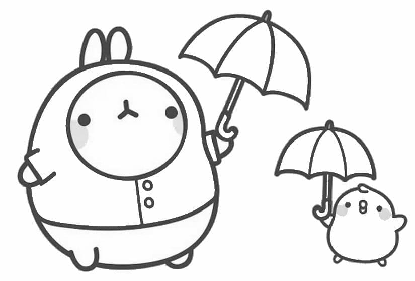 Desenho gratuito Molang #209161 da colecao Personagens de Desenhos Animados para imprimir