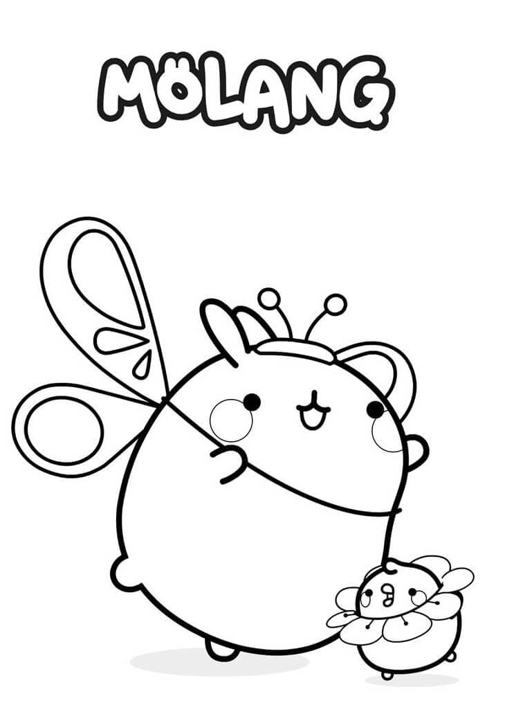 Desenho gratuito Molang #209173 da colecao Personagens de Desenhos Animados para imprimir