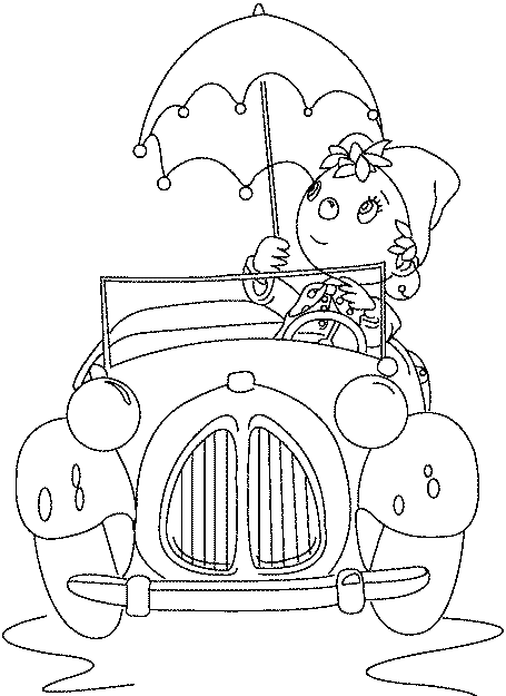 Desenho gratuito Noddy #44550 da colecao Personagens de Desenhos Animados para imprimir
