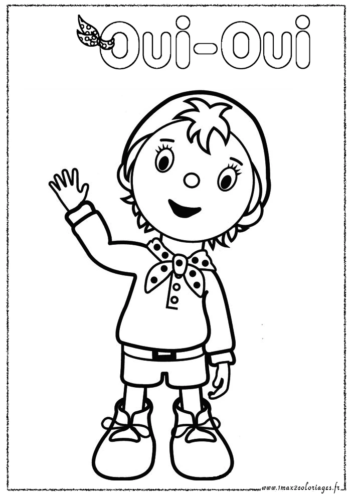 Desenho gratuito Noddy #44554 da colecao Personagens de Desenhos Animados para imprimir