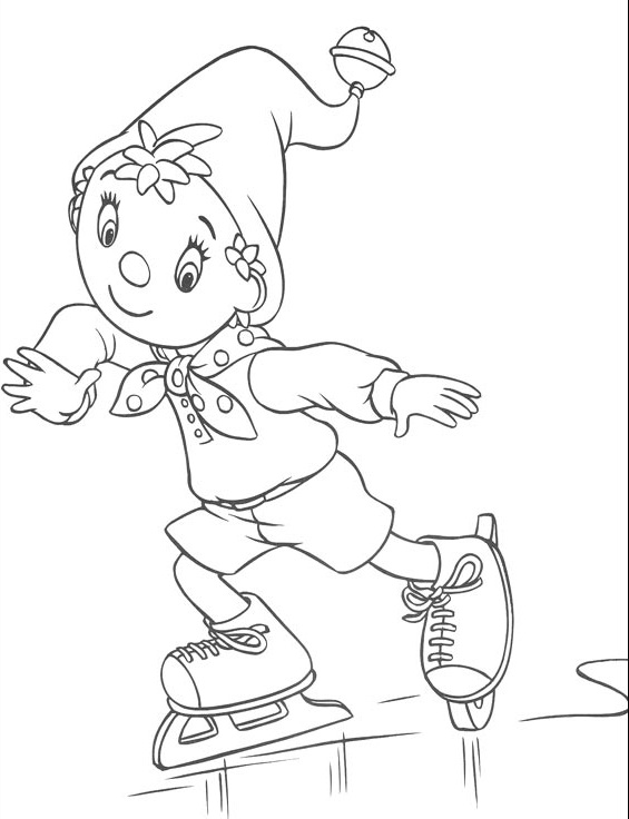 Desenho gratuito Noddy #44611 da colecao Personagens de Desenhos Animados para imprimir