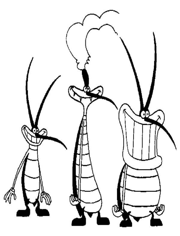 Desenho gratuito Oggy #178482 da colecao Personagens de Desenhos Animados para imprimir