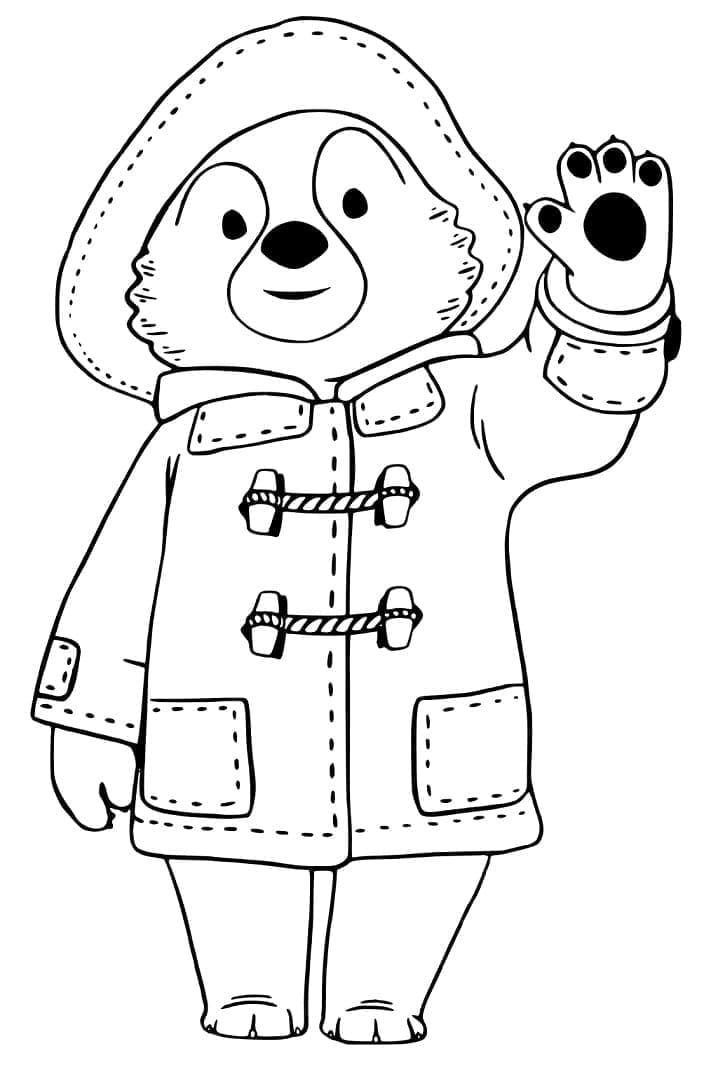 Desenho gratuito Paddington #209478 da colecao Personagens de Desenhos Animados para imprimir