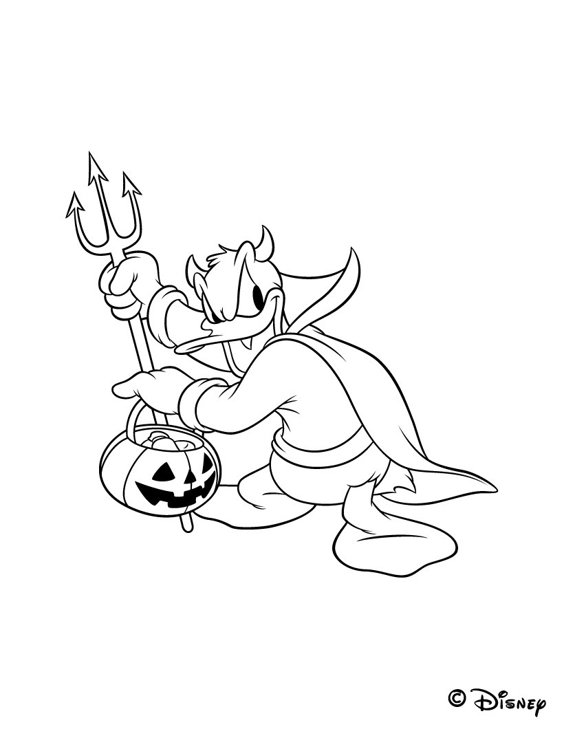 Desenho gratuito Pato Donald #30189 da colecao Personagens de Desenhos Animados para imprimir
