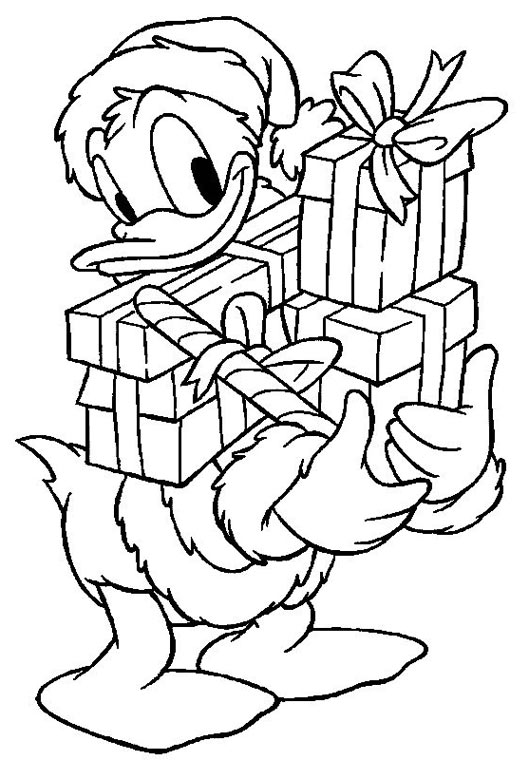 Desenho gratuito Pato Donald #30215 da colecao Personagens de Desenhos Animados para imprimir