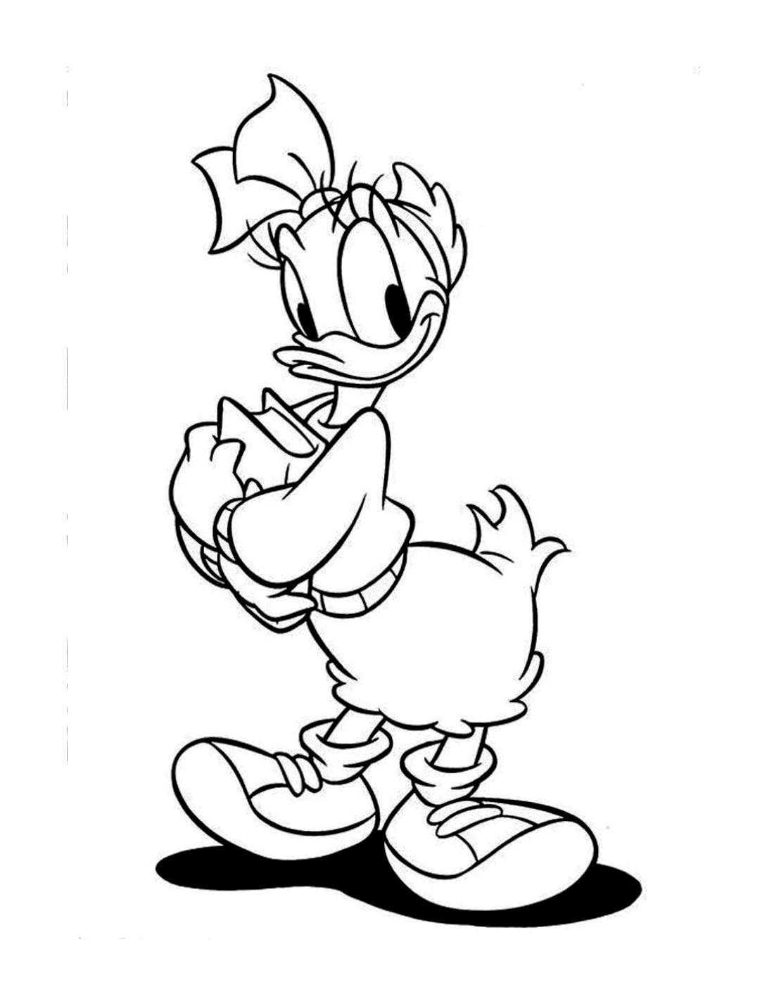 Desenho gratuito Pato Donald #30398 da colecao Personagens de Desenhos Animados para imprimir
