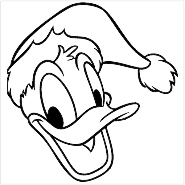 Desenho gratuito Pato Donald #30454 da colecao Personagens de Desenhos Animados para imprimir