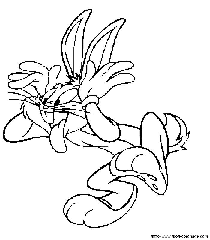 Página para colorir: Pernalonga (Personagens de Desenhos Animados) #26432 - Páginas para Colorir Imprimíveis Gratuitamente