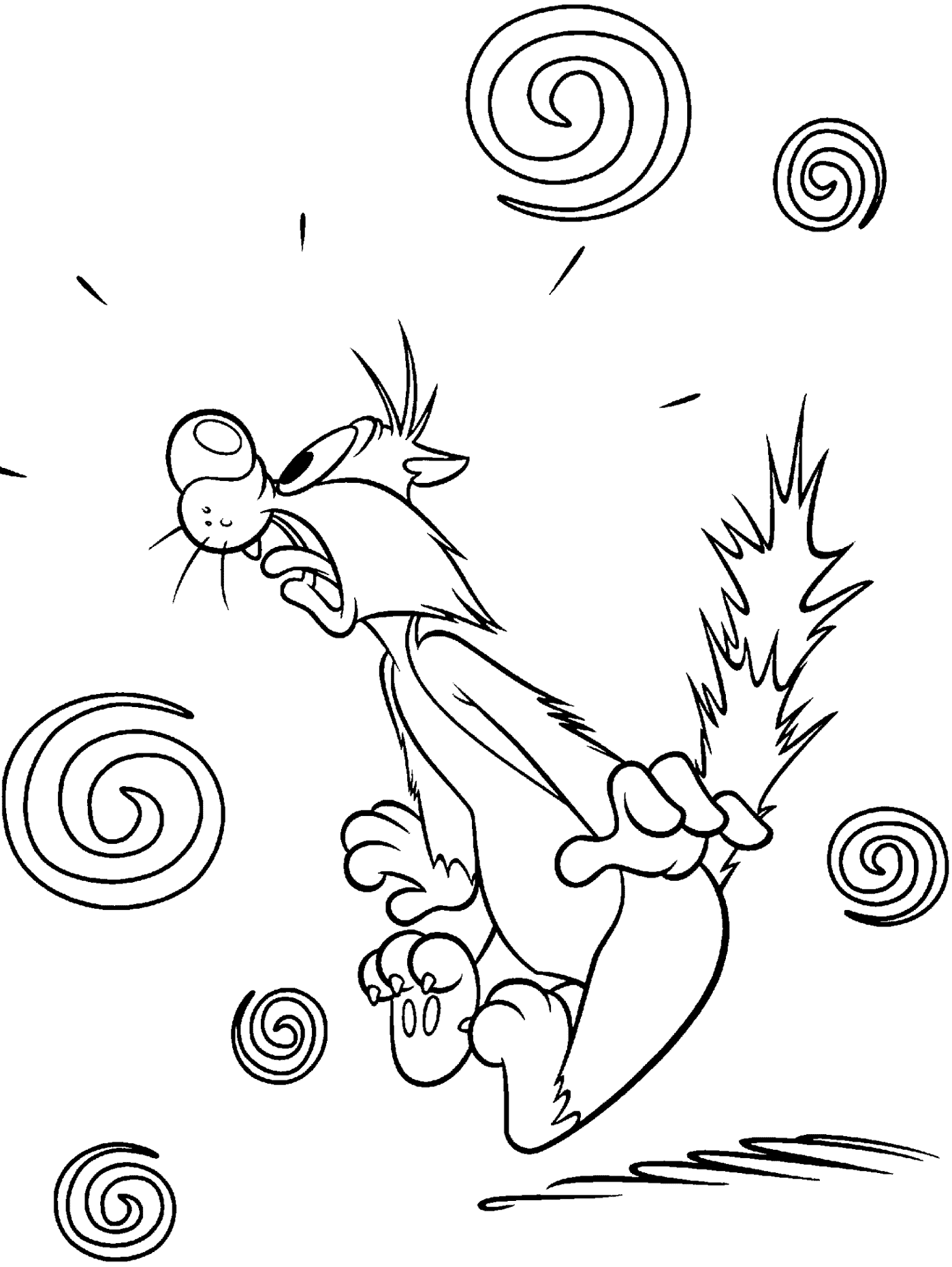 Desenho gratuito Piu-Piu e Frajola #29237 da colecao Personagens de Desenhos Animados para imprimir
