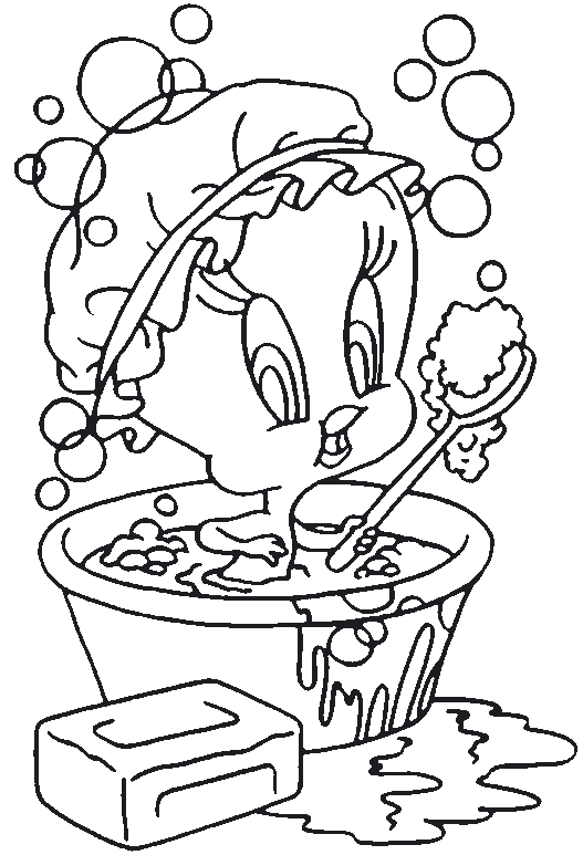Desenho gratuito Piu-Piu e Frajola #29334 da colecao Personagens de Desenhos Animados para imprimir