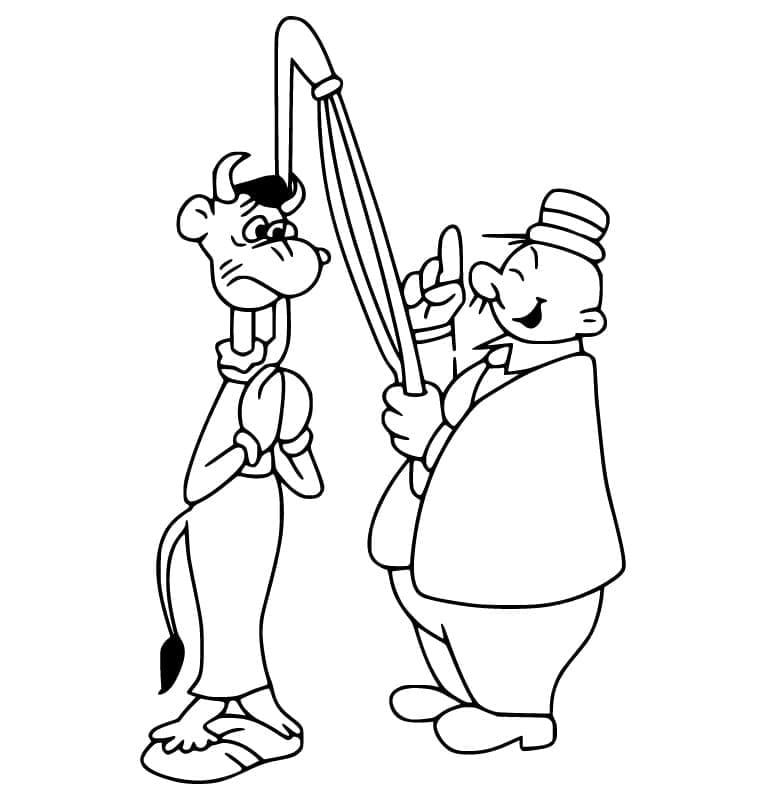 Desenho gratuito Popeye #205971 da colecao Personagens de Desenhos Animados para imprimir