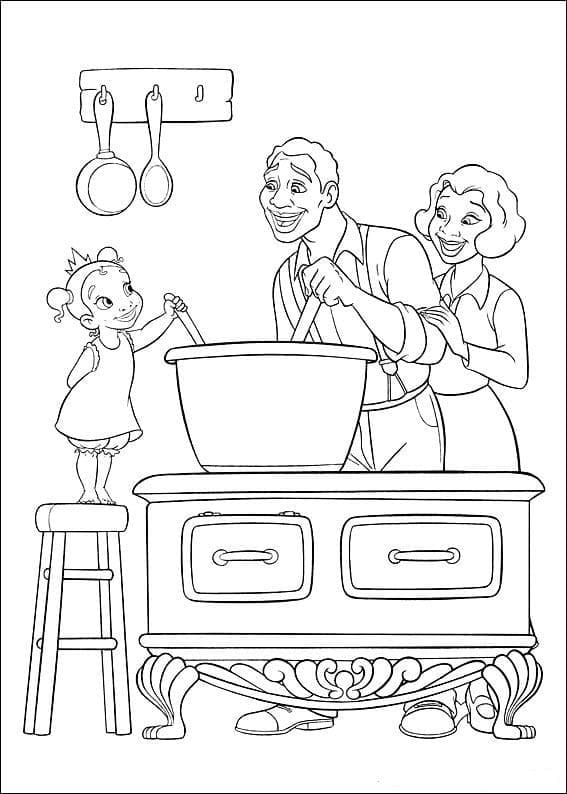 Desenho gratuito Princess Tiana #181995 da colecao Personagens de Desenhos Animados para imprimir