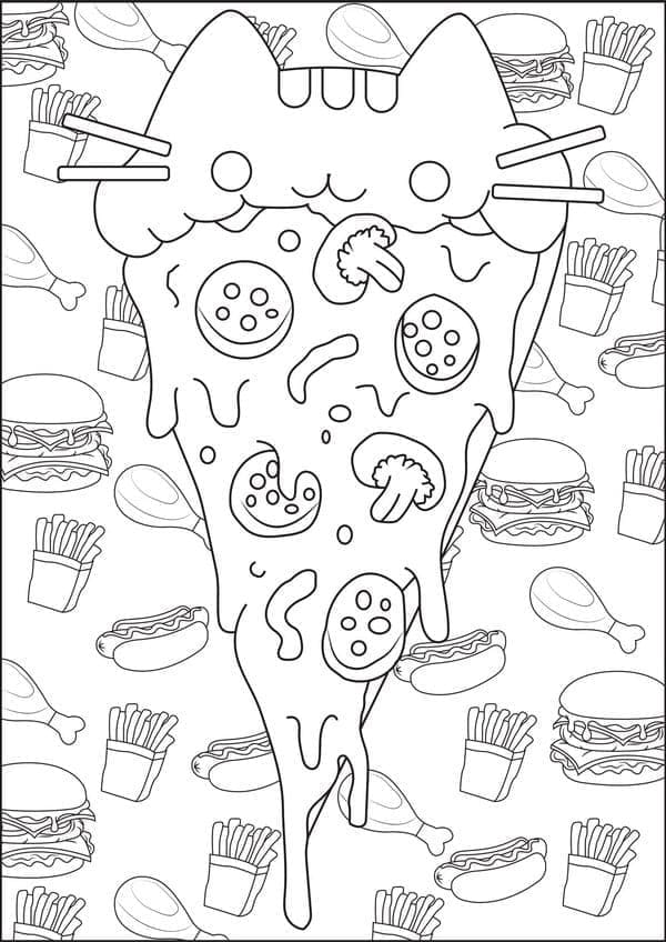 Desenho de Pusheen #188429 para colorir, da coleção Personagens de Desenhos Animados, imprimível grátis Desenho de Pusheen #188429 para colorir, da coleção Personagens de Desenhos Animados, imprimível grátis