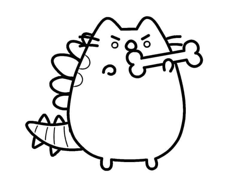 Desenho gratuito Pusheen #188477 da colecao Personagens de Desenhos Animados para imprimir