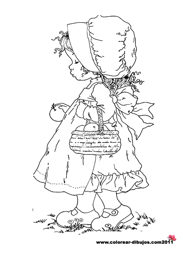 Desenho gratuito Sarah Kay #43756 da colecao Personagens de Desenhos Animados para imprimir