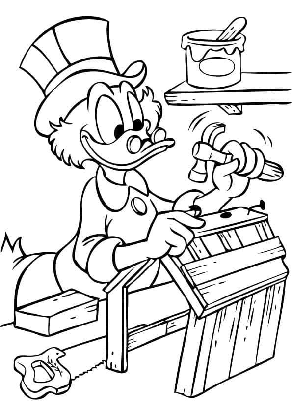 Desenho gratuito Scrooge McDuck #199825 da colecao Personagens de Desenhos Animados para imprimir