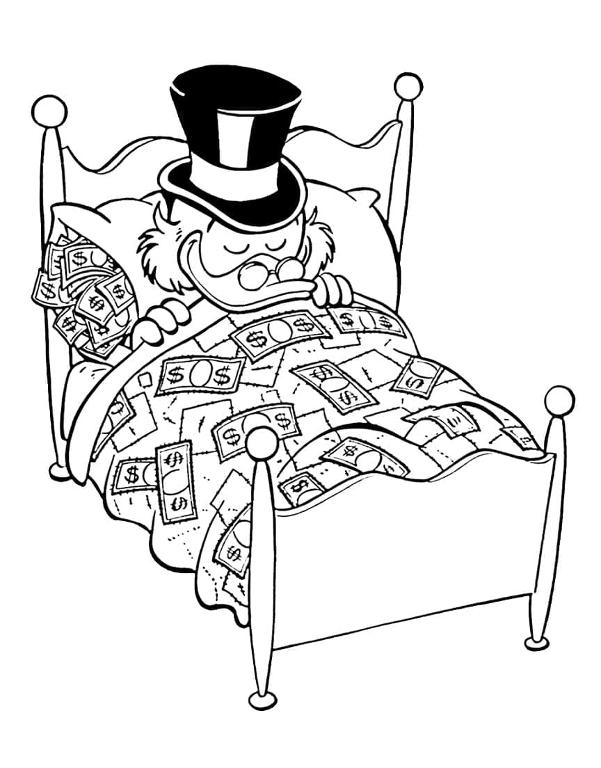 Desenho gratuito Scrooge McDuck #199838 da colecao Personagens de Desenhos Animados para imprimir