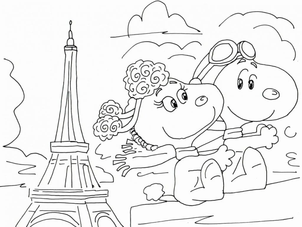 Desenho gratuito Snoopy #202870 da colecao Personagens de Desenhos Animados para imprimir