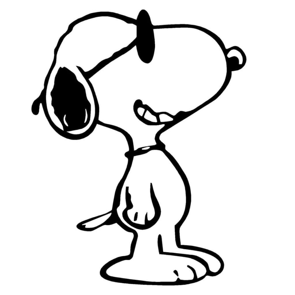 Desenho gratuito Snoopy #202892 da colecao Personagens de Desenhos Animados para imprimir