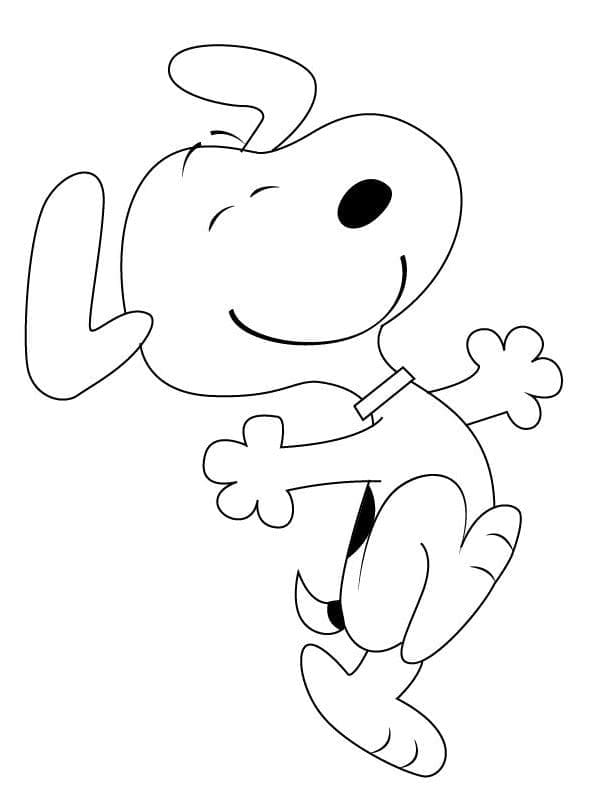 Desenho gratuito Snoopy #202928 da colecao Personagens de Desenhos Animados para imprimir