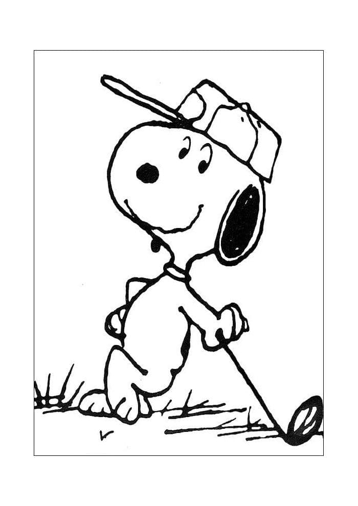 Desenho gratuito Snoopy #202932 da colecao Personagens de Desenhos Animados para imprimir
