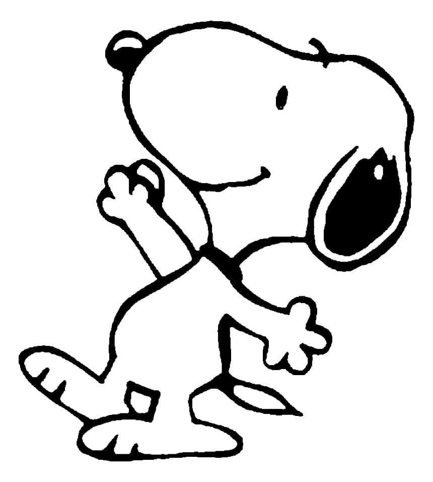 Desenho gratuito Snoopy #202936 da colecao Personagens de Desenhos Animados para imprimir