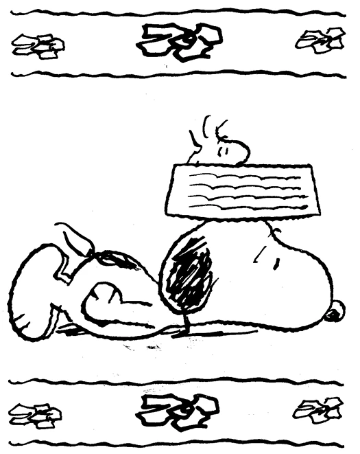 Desenho gratuito Snoopy #27130 da colecao Personagens de Desenhos Animados para imprimir