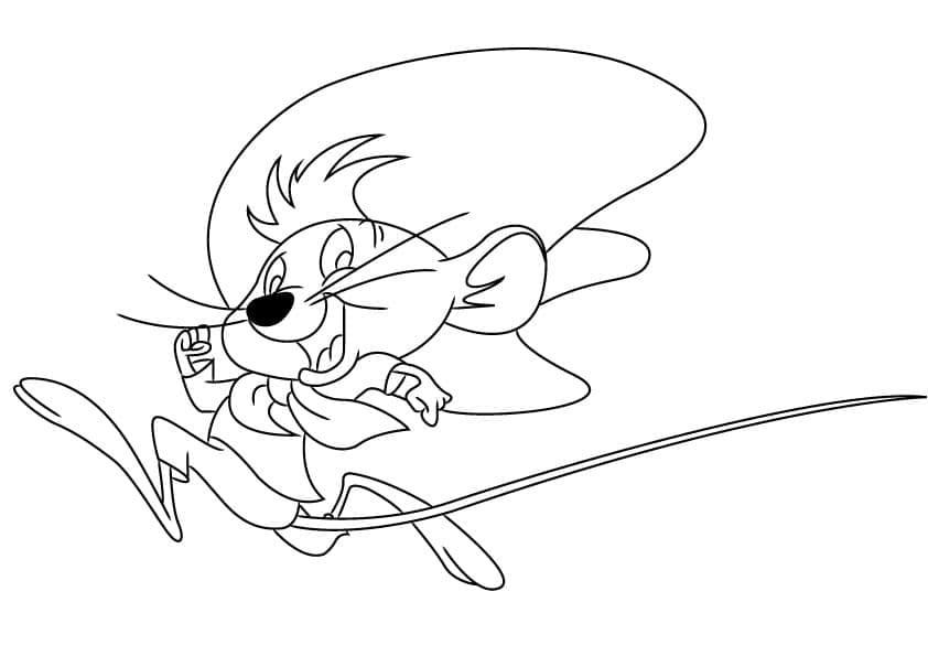 Desenho gratuito Speedy Gonzales #205218 da colecao Personagens de Desenhos Animados para imprimir