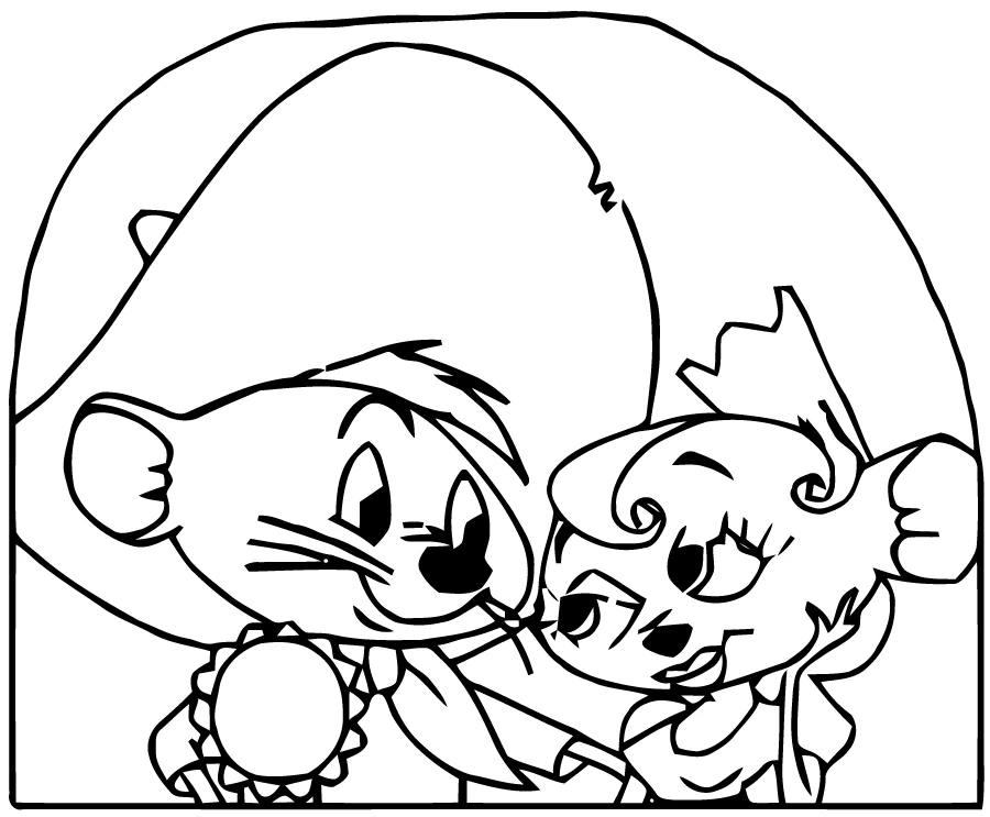 Ilustração de Speedy Gonzales #30729 para colorir, parte da coleção Personagens de Desenhos Animados