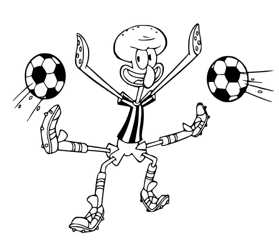 Desenho gratuito Squidward Tentacles #220577 da colecao Personagens de Desenhos Animados para imprimir