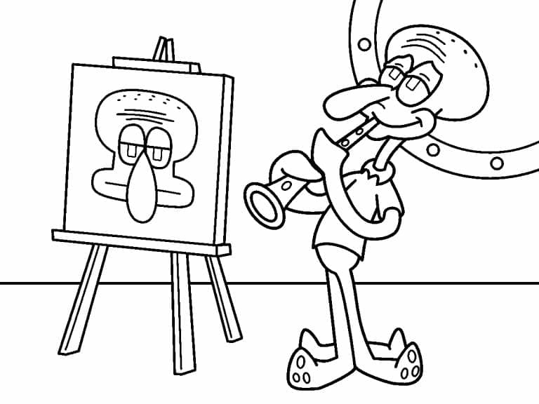 Desenho grátis de Squidward Tentacles #220585 para crianças e adultos, coleção Personagens de Desenhos Animados Desenho grátis de Squidward Tentacles #220585 para crianças e adultos, coleção Personagens de Desenhos Animados